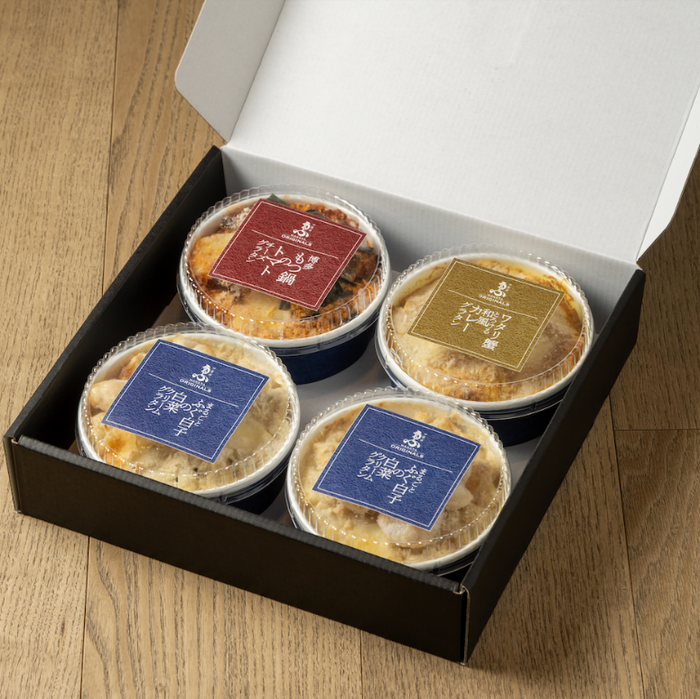 グラタン様 リクエスト 9点 まとめ商品 完売御礼※【うるふ博多 ORIGINALS】贅沢グラタン3種セット – うるふ